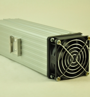 48V, 600W FAN FORCED PTC CONVECTION HEATER Front Facing View